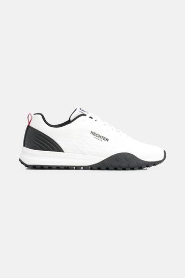 HECHTER Paris Sneaker 'Francois' weiß-nachtblau