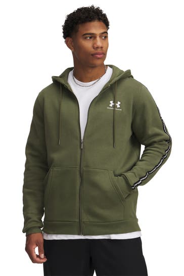 UNDER ARMOUR Fleecejacke 'Icon' tannengrün
