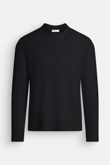 PHIL PETTER Wollpullover schwarz