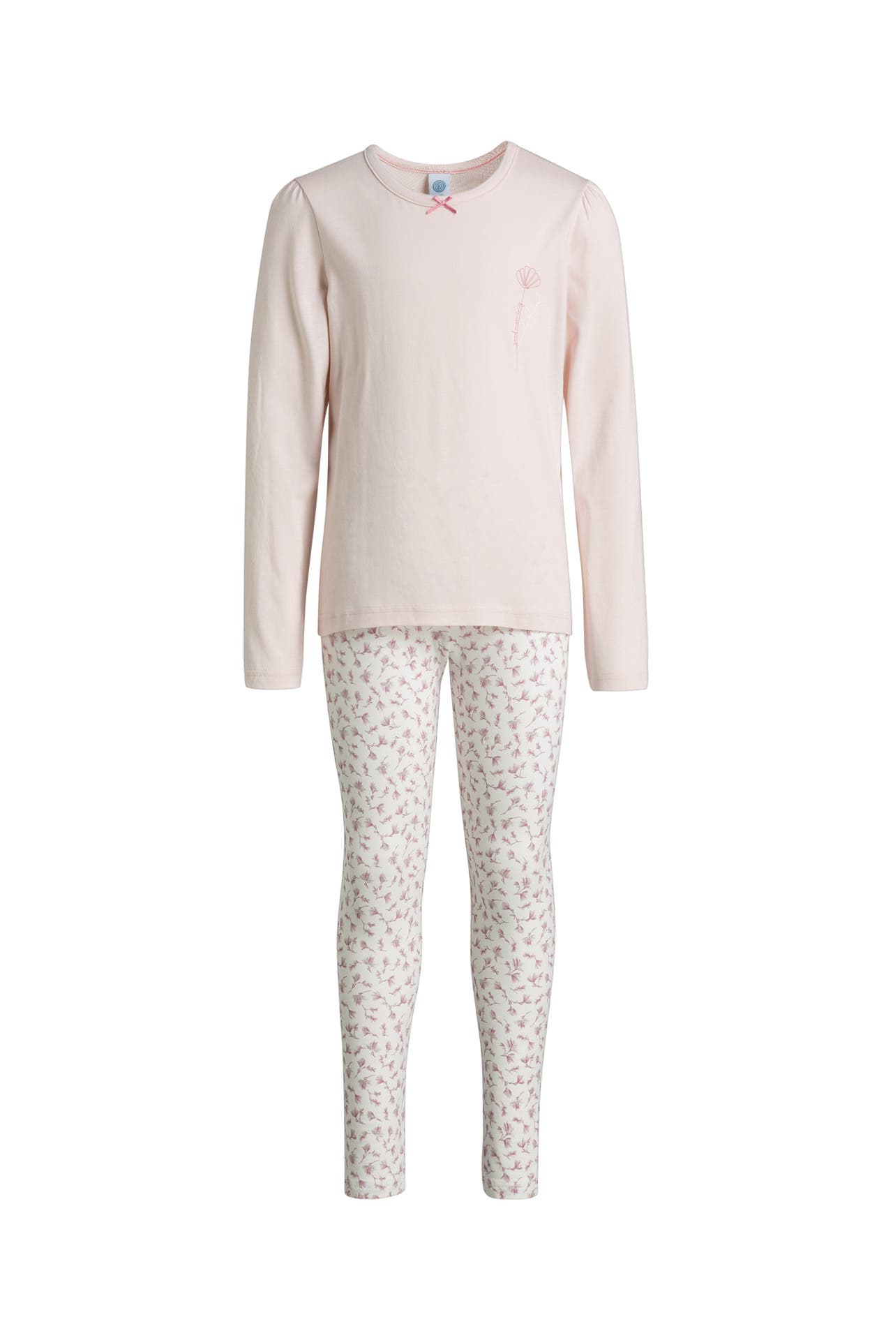 Sanetta meisjes pyjamaset, blauw, 164