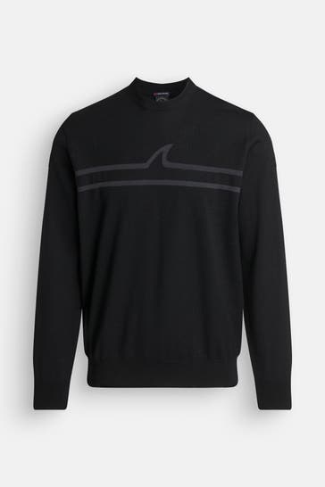 PAUL & SHARK Strickpullover schwarz