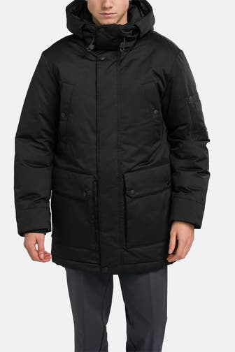 MARC O'POLO Parka schwarz
