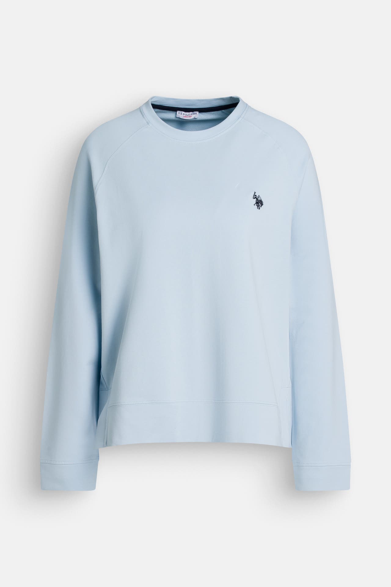 U.S. POLO ASSN. Sweatshirt 'Fleur' hellblau, Bild 1