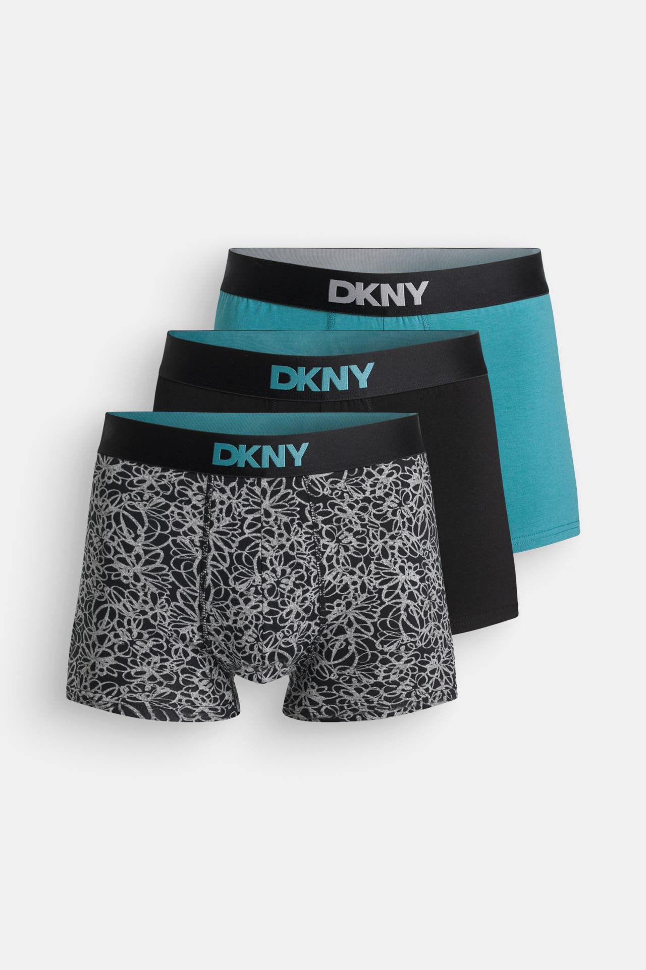 DKNY 3er-Pack Boxer Trunks 'Ovid' mehrfarbig, Bild 1