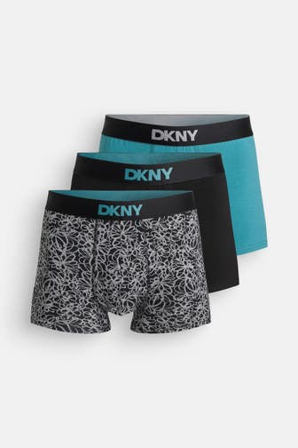 DKNY 3er-Pack Boxer Trunks 'Ovid' mehrfarbig