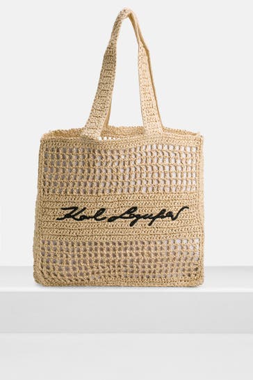 KARL LAGERFELD Shopper beige