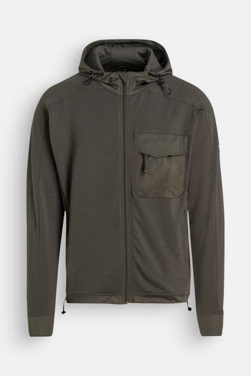 SUPER.NATURAL Sweatjacke 'Trail' khaki