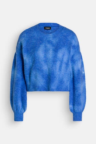 DESIGUAL Strickpullover 'Victoria' blau