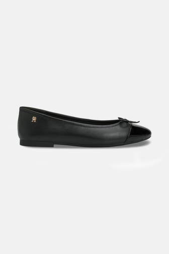 TOMMY HILFIGER Ballerinas 'Martina' schwarz