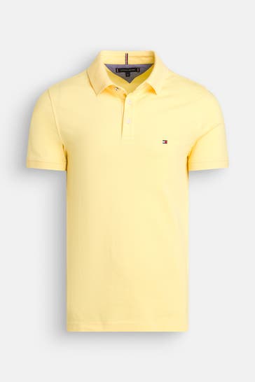 TOMMY HILFIGER Polo-Shirt gelb