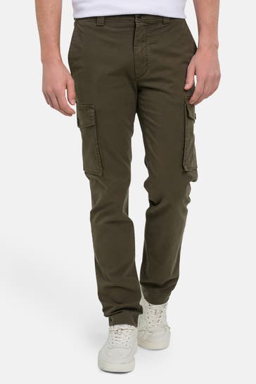 WOOLRICH Cargohose khaki