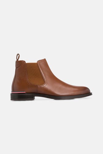 TOMMY HILFIGER Chelsea-Boots braun