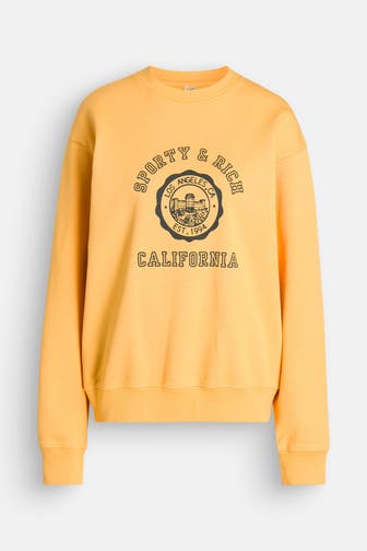SPORTY & RICH Sweatshirt sonnengelb