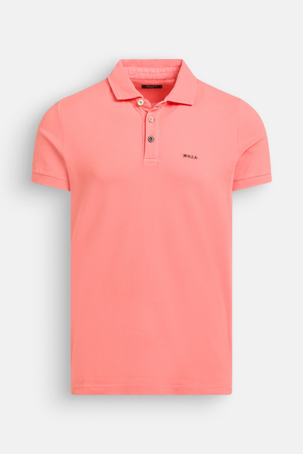 NEW ZEALAND AUCKLAND Polo-Shirt 'Peter' lachs, Bild 1