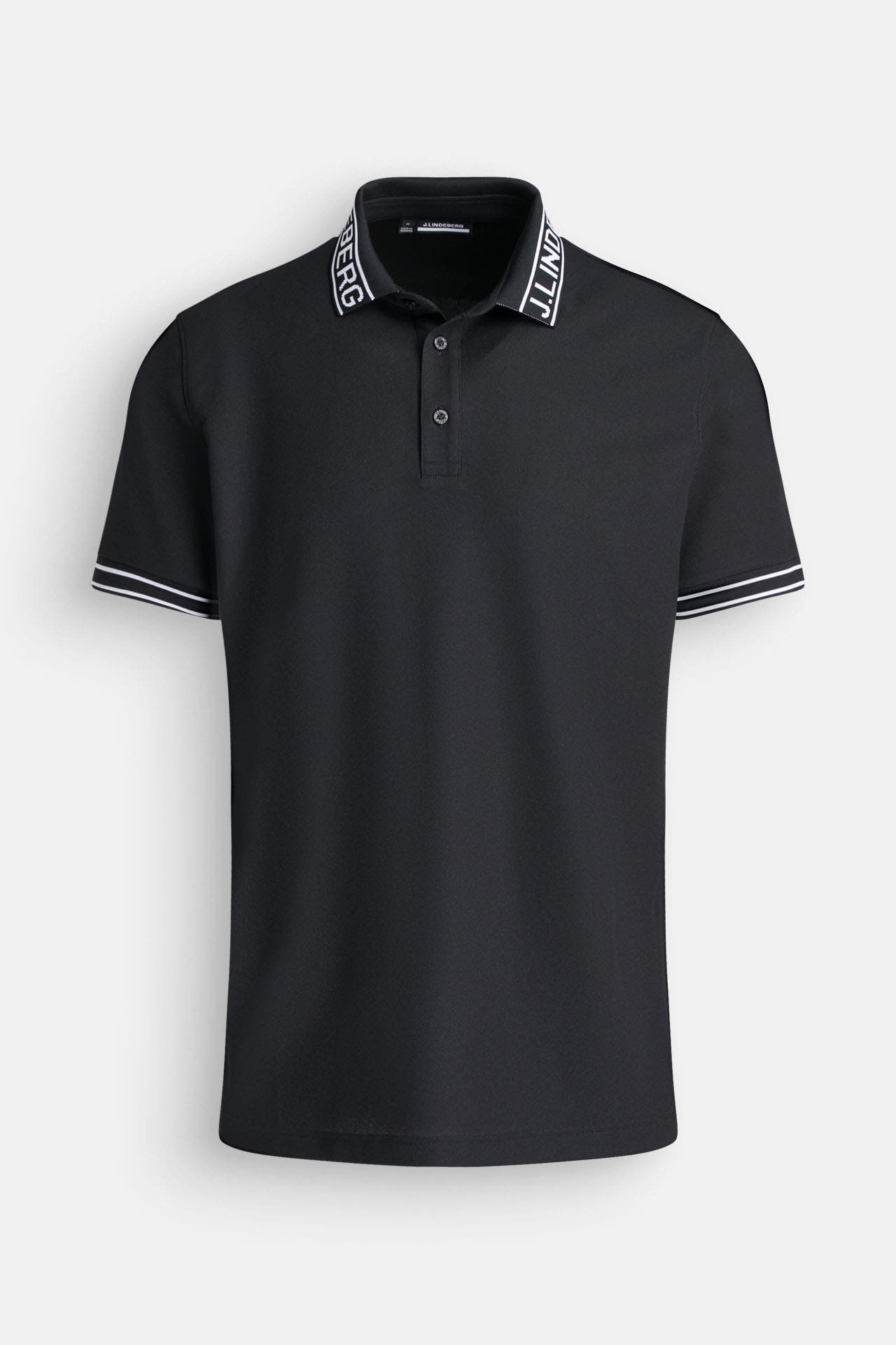 J.LINDEBERG SPORTSWEAR Funktions-Polo schwarz, Bild 1