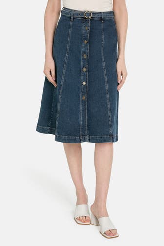 JOOP! Jeansrock dunkelblau