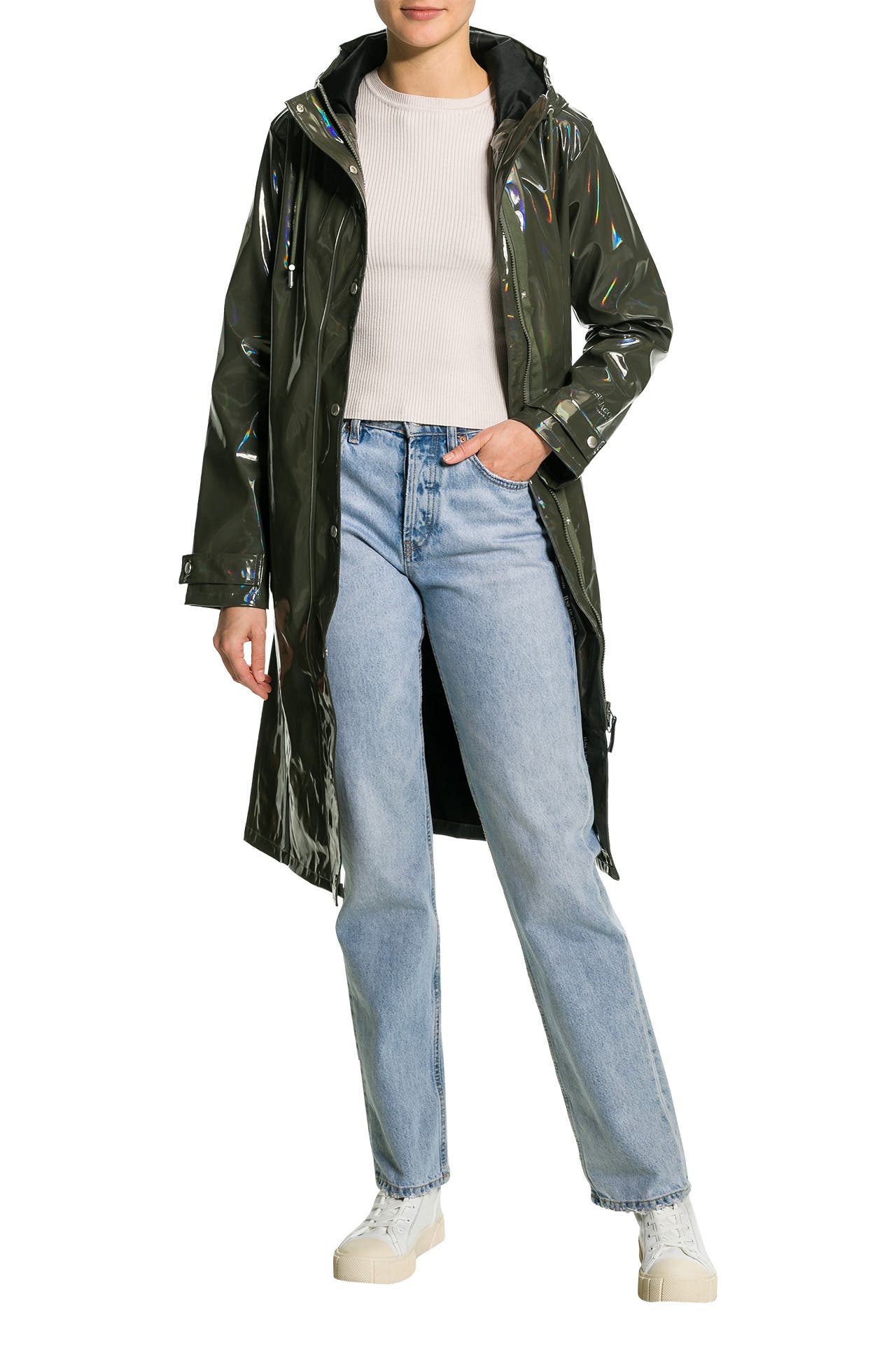 ILSE JACOBSEN Regenmantel oliv, Bild 1