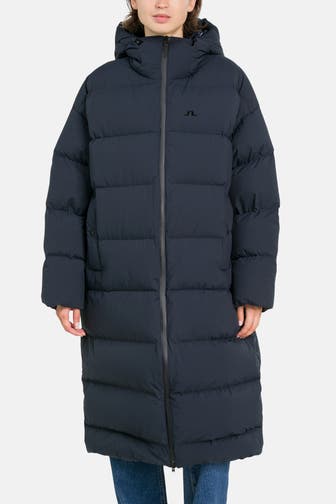 J.LINDEBERG SPORTSWEAR Daunensteppmantel 'Carriage' nachtblau