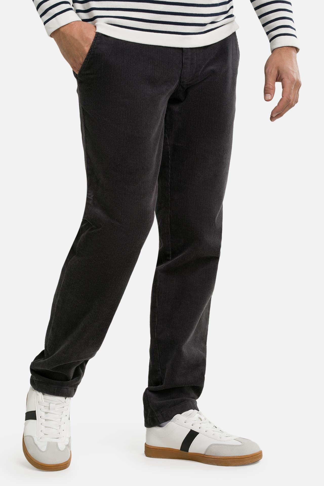 EUREX BY BRAX Cordhose 'Thilo' grau, Bild 1