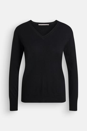 (THE MERCER) N.Y. Kaschmirpullover schwarz