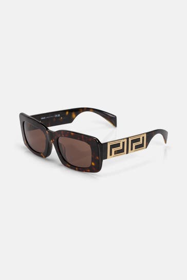 VERSACE Sonnenbrille dunkelbraun