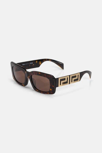VERSACE Sonnenbrille dunkelbraun