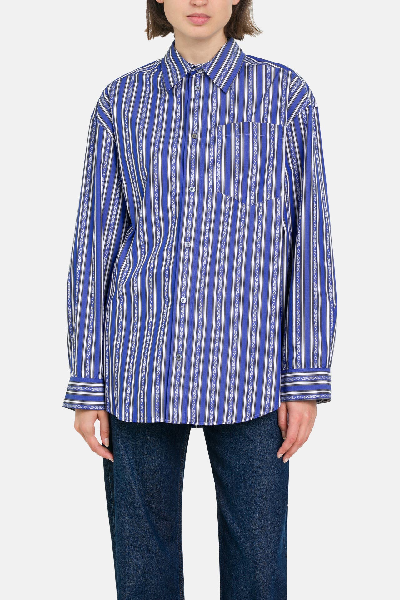 WOOD WOOD Casual-Bluse 'Maxine' gestreift, Bild 1
