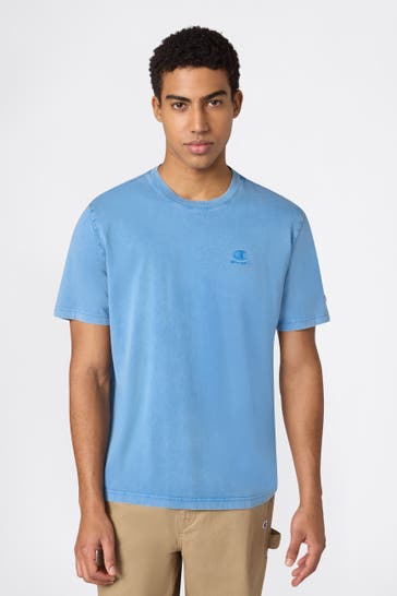 CHAMPION T-Shirt himmelblau