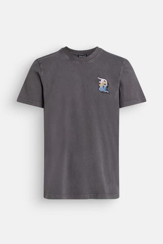 DIESEL T-Shirt dunkelgrau
