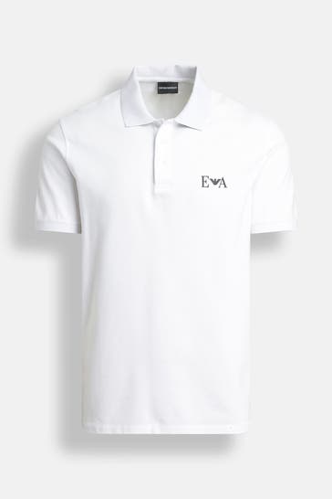 EMPORIO ARMANI Polo-Shirt weiß