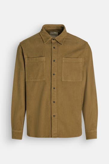 WOOLRICH Cord-Overshirt camel