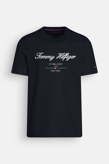 TOMMY HILFIGER T-Shirt nachtblau