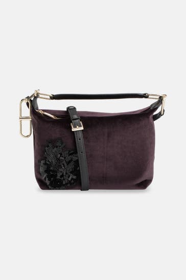 FURLA Schultertasche schwarz