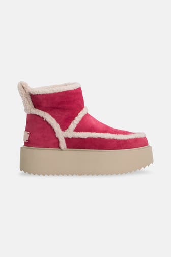 INUIKII Winterstiefel 'Classic Low Shearling' fuchsia
