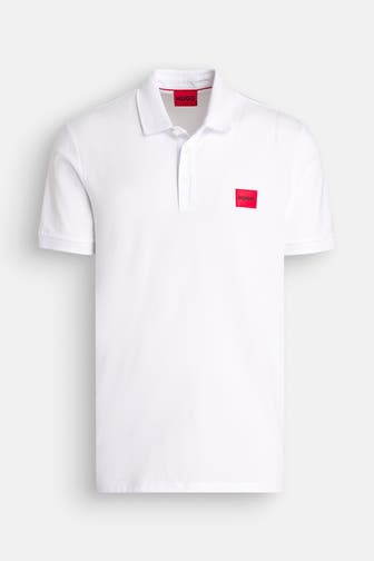 HUGO Polo-Shirt 'Dereso' weiß