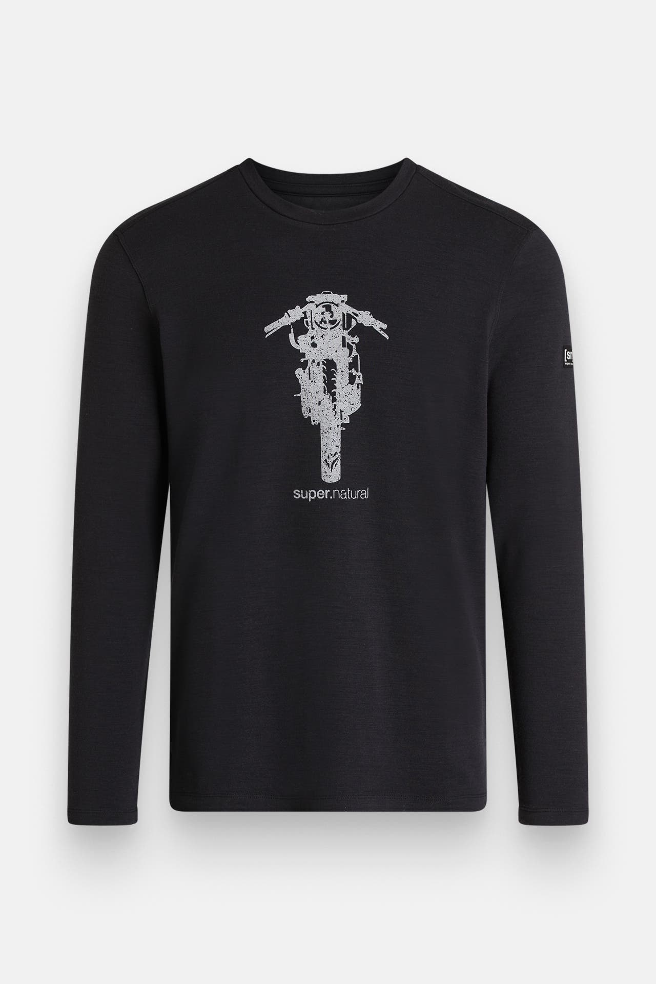 SUPER.NATURAL Baselayer schwarz, Bild 1