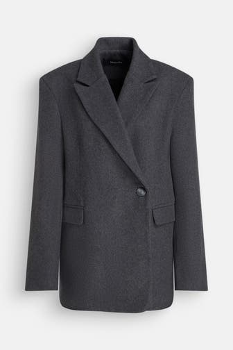 BLACK PALMS Blazer 'Beo' dunkelgrau