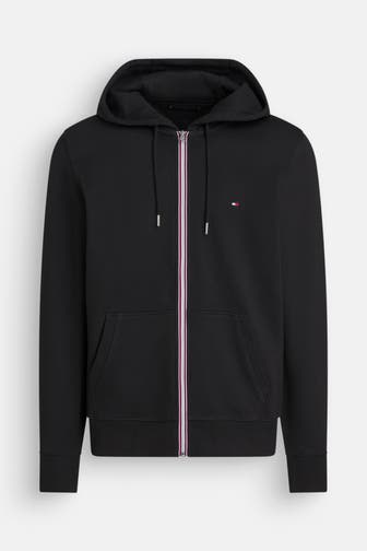 TOMMY HILFIGER Sweatjacke schwarz