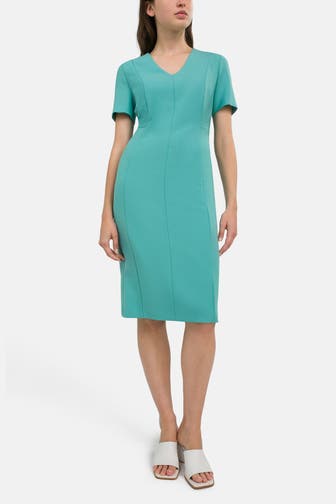 BOSS Etuikleid 'Damaisa' meergrün