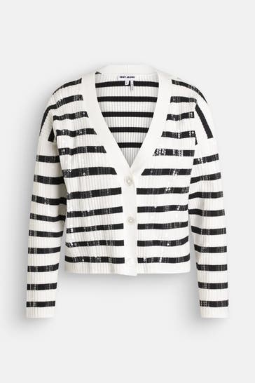 DKNY Strickjacke gestreift