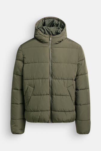 SELECTED Steppjacke oliv