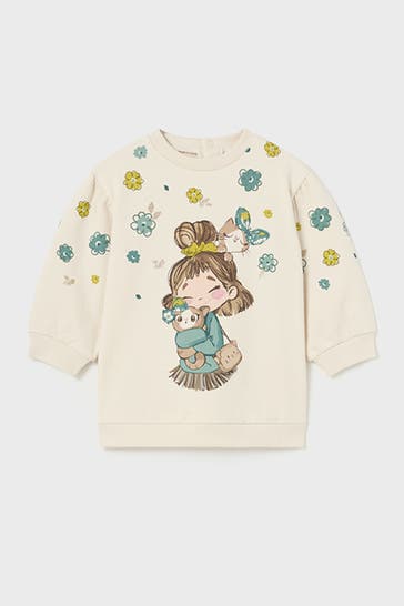 MAYORAL Sweatshirt beige