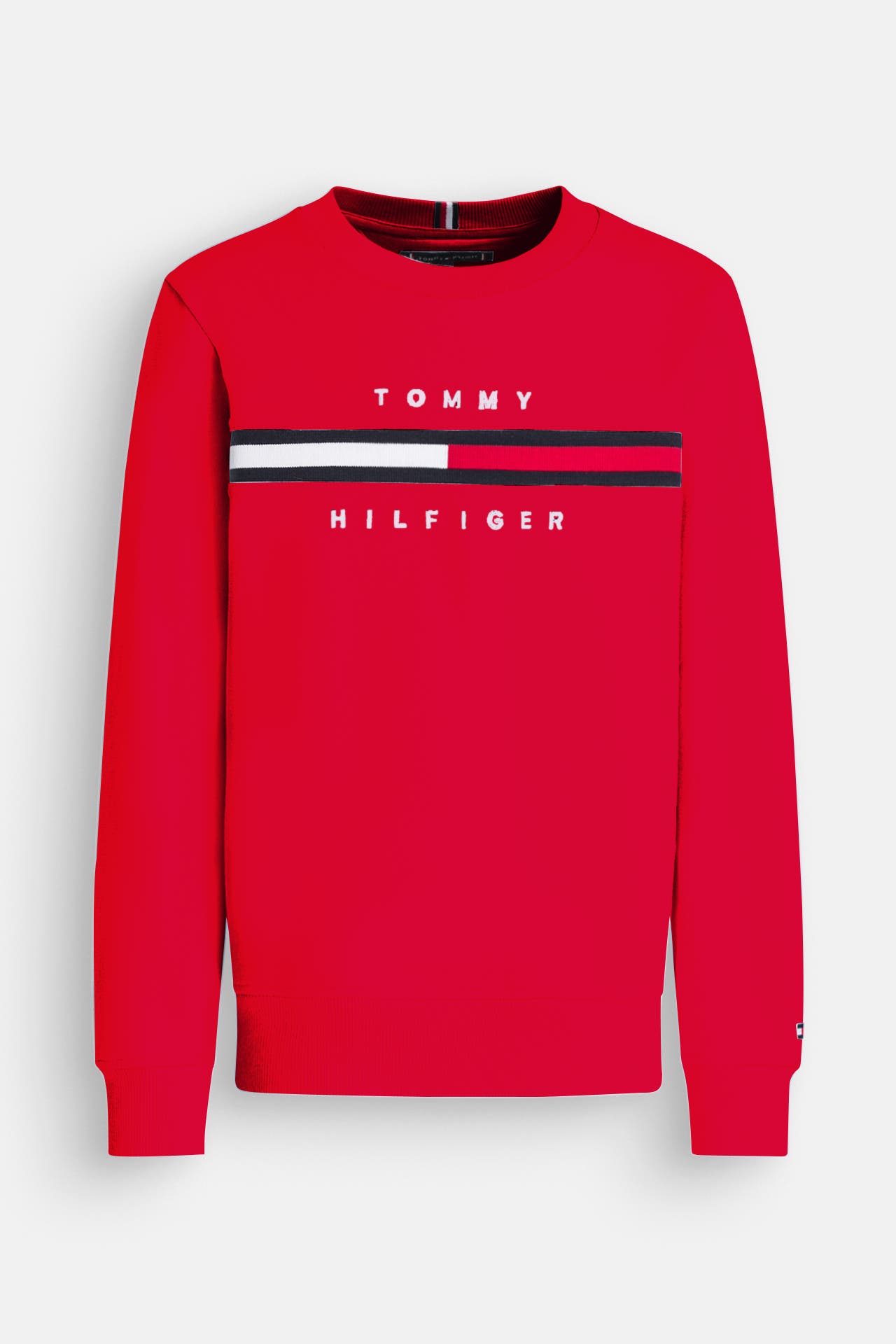 TOMMY HILFIGER Sweatshirt rot, Bild 1