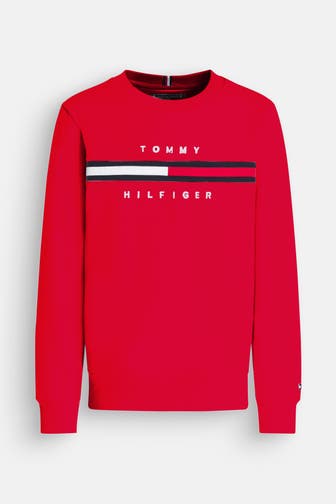 TOMMY HILFIGER Sweatshirt rot