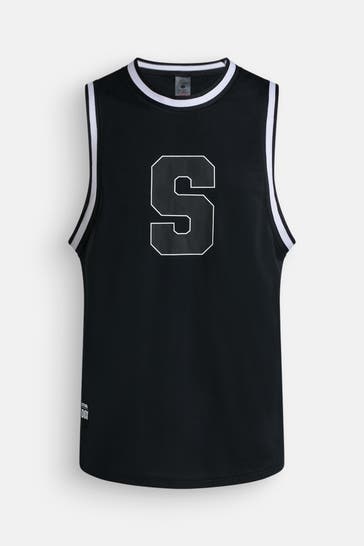 SMILODOX Tank-Top 'Triple' schwarz
