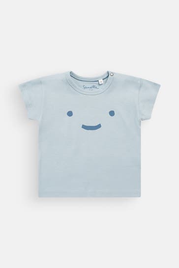 SANETTA T-Shirt blau