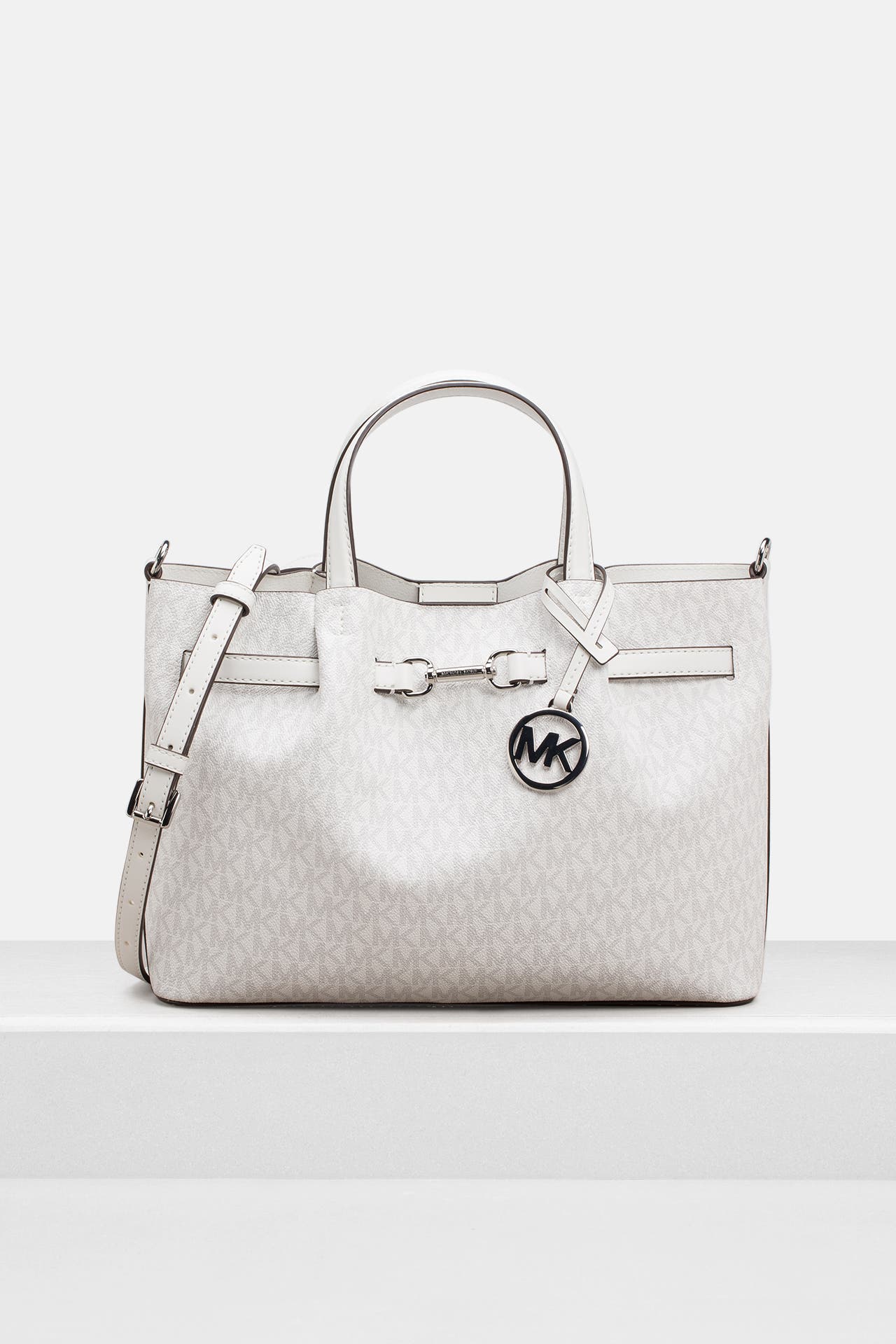 MICHAEL MICHAEL KORS Handtasche weiß gemustert, Bild 1