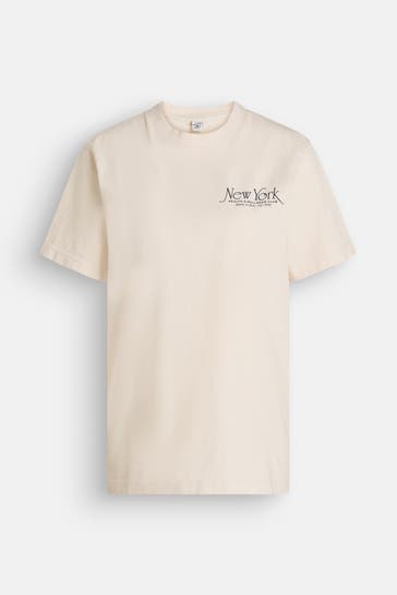 SPORTY & RICH T-Shirt beige