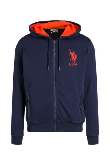 U.S. POLO ASSN. Sweatjacke dunkelblau