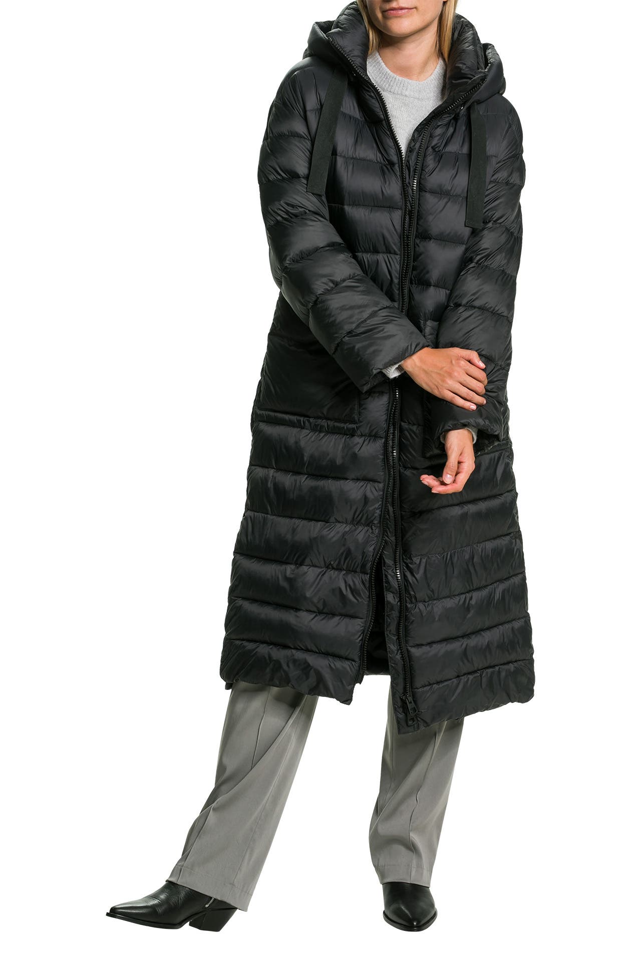 Steppmantel schwarz marco polo